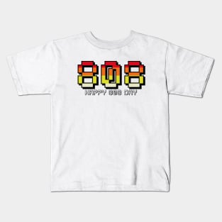 HAPPY 808 DAY #1 Kids T-Shirt